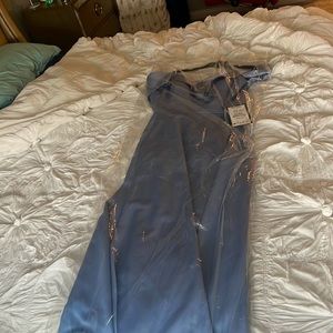 Xscape periwinkle dress 16w brand new from Macys purchased for $299